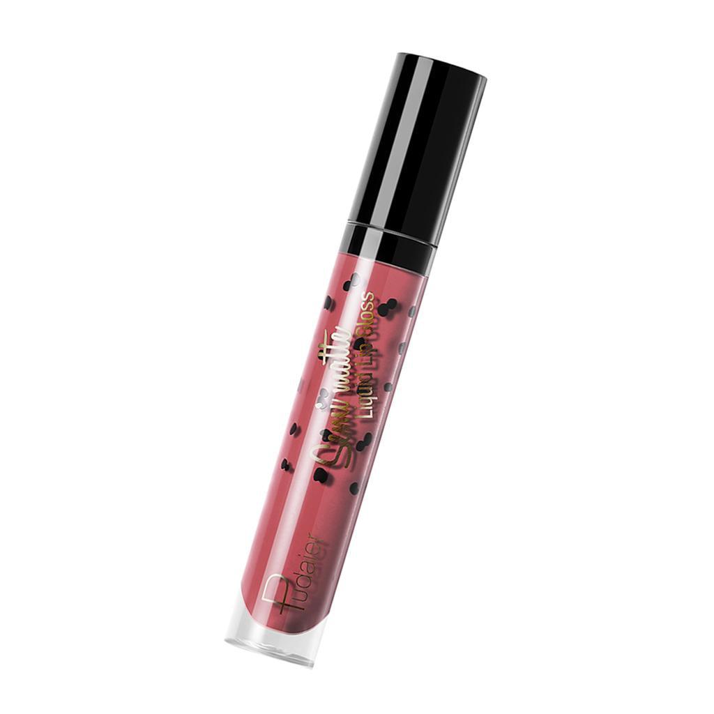 Maxbell Waterproof Makeup Liquid Lipstick Long Lasting Matte Velvet Lip Gloss 4ml 03 - Aladdin Shoppers