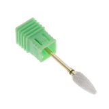 Maxbell Ceramic Polishing Head Grinding Drill Bit Electric Nail Art Sanding Bits C