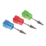 Maxbell Tungsten Steel Polishing Head Nail Drill Bit for Acrylic UV Gel Removal Green