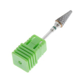 Maxbell Tungsten Steel Polishing Head Nail Drill Bit for Acrylic UV Gel Removal Green