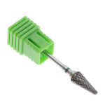 Maxbell Tungsten Steel Polishing Head Nail Drill Bit for Acrylic UV Gel Removal Green
