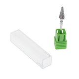 Maxbell Tungsten Steel Polishing Head Nail Drill Bit for Acrylic UV Gel Removal Green