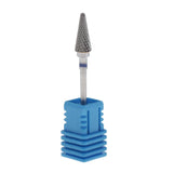 Tungsten Steel Polishing Head Nail Drill Bit for Acrylic UV Gel Removal Blue