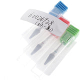 Max 3/32'' Nail Art Drill Bit Acrylic Gels Removal Electric Manicure Bits Set 3x