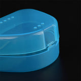 PVC Orthodontic Retainer Aligner Case Teeth Braces Storage Box Blue 01