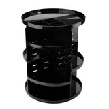 Maxbell Rotating Makeup Organizer Box Cosmetic Storage Display Carousel Case  Black