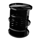 Maxbell Rotating Makeup Organizer Box Cosmetic Storage Display Carousel Case  Black