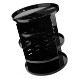 Maxbell Rotating Makeup Organizer Box Cosmetic Storage Display Carousel Case  Black