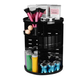 Maxbell Rotating Makeup Organizer Box Cosmetic Storage Display Carousel Case  Black