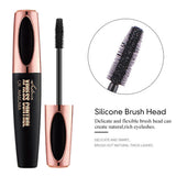 Maxbell 4D Black Waterproof No Clumping Eyelash Mascara Volumizing Makeup Mascara