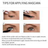 Maxbell 4D Black Waterproof No Clumping Eyelash Mascara Volumizing Makeup Mascara