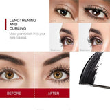 Maxbell 4D Black Waterproof No Clumping Eyelash Mascara Volumizing Makeup Mascara