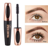 Maxbell 4D Black Waterproof No Clumping Eyelash Mascara Volumizing Makeup Mascara