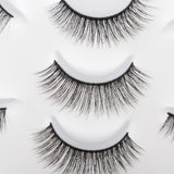 7 Pairs 3D Long Thick False Eyelashes Handmade Reusable Makeup Eyelash 11mm