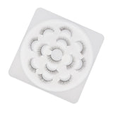 Maxbell 7 Pairs 3D Handmade Messy Cross Thick Makeup False Fake Eyelashes 05