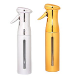 Max 250ml Empty Hairdressing Spray Bottle Fine Water Mister Pump Sprayer Silver