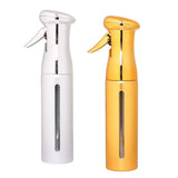 Max 250ml Empty Hairdressing Spray Bottle Fine Water Mister Pump Sprayer Silver