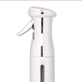 Max 250ml Empty Hairdressing Spray Bottle Fine Water Mister Pump Sprayer Silver