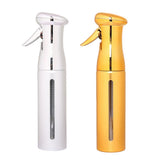 Max 250ml Empty Hairdressing Spray Bottle Fine Water Mister Pump Sprayer Silver