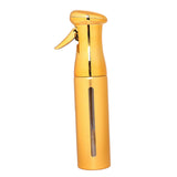 Max 250ml Empty Hairdressing Spray Bottle Fine Water Mister Pump Sprayer Golden