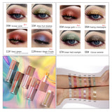 Maxbell Liquid Glitter Eyeshadow Waterproof Metallic Makeup Long Lasting Eye Shadow 01