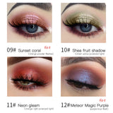 Maxbell Liquid Glitter Eyeshadow Waterproof Metallic Makeup Long Lasting Eye Shadow 01
