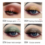 Maxbell Liquid Glitter Eyeshadow Waterproof Metallic Makeup Long Lasting Eye Shadow 01