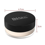 Maxbell Waterproof Long Lasting Matte Finishing Makeup Loose Setting Powder Beige
