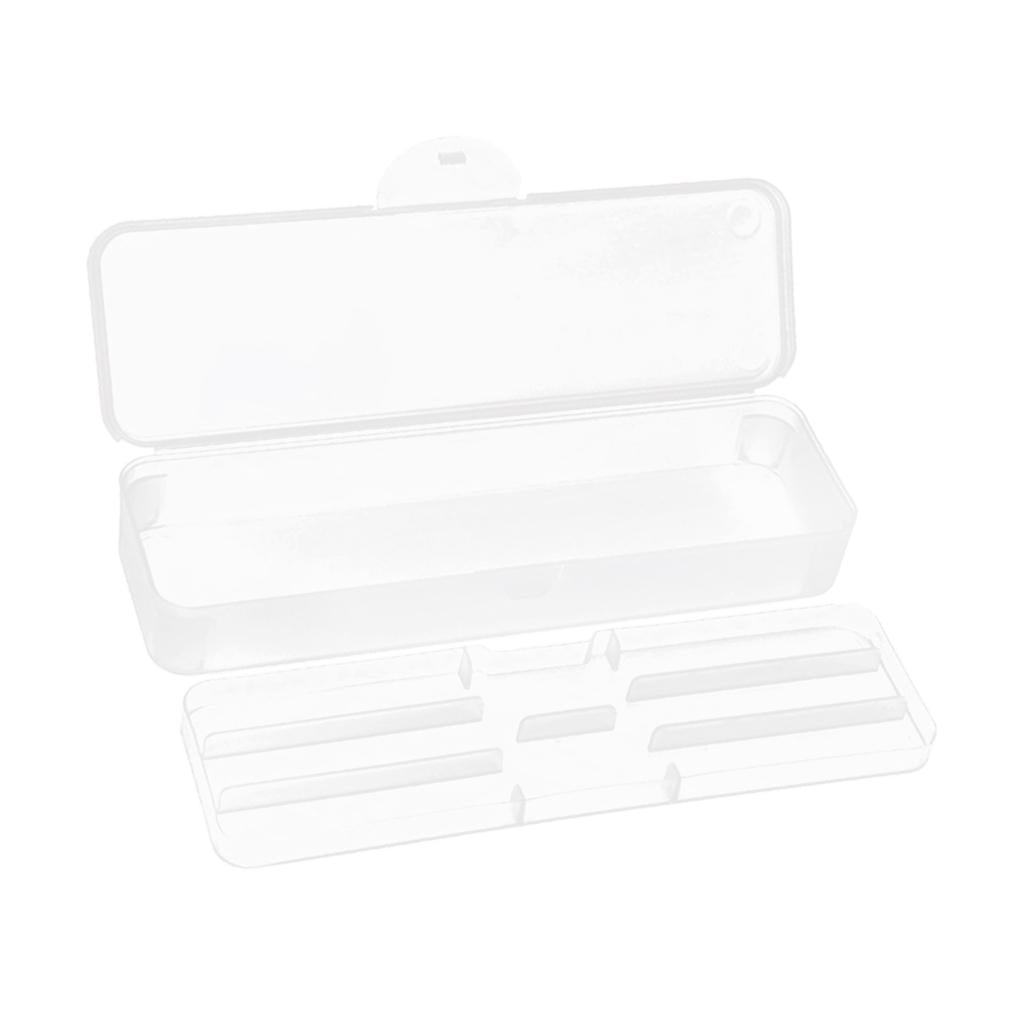 Two Layer Storage Box Nail File Dotting Drawing Brush Container Case c