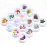 Dried Flowers Nail Art Manicure Tools For Acrylic Uv Gel Tips Decoration 9