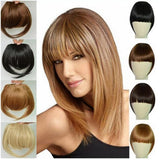 Maxbell Heat Resistant Synthetic Hair Bang Clip In On Bang Fringe Hair Extension 01