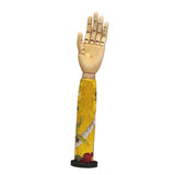 Maxbell Wooden Articulated Display Hand Model Manicure Practice Painting Mannequin Flower 1