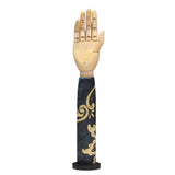 Maxbell Wooden Articulated Display Hand Model Manicure Practice Painting Mannequin Flower 2