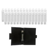 Maxbell 30pcs 2ml Empty Glass Perfume Sample Dropper Bottles Vials for Oil Fragrance