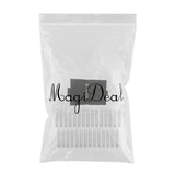 Maxbell 30pcs 2ml Empty Glass Perfume Sample Dropper Bottles Vials for Oil Fragrance
