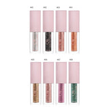Maxbell Shimmering Liquid Eyeshadow Waterproof Women Eye Shadow for Body Face Black