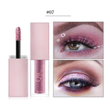 Max Shimmering Liquid Eyeshadow Waterproof Women Eye Shadow for Body Face Pink