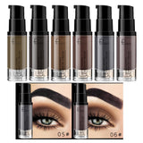 Max 6g Natural Brow Dye Gel Tattoo Eyebrow Tint Cream Waterproof Sculpt Mascara 01