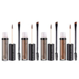 Maxbell Long Lasting Smudge-Proof Tinted Liquid Eyebrow Defining Gel w/ Brush 4.5ml Light Gray