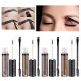 Maxbell Long Lasting Smudge-Proof Tinted Liquid Eyebrow Defining Gel w/ Brush 4.5ml Light Gray