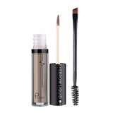 Maxbell Long Lasting Smudge-Proof Tinted Liquid Eyebrow Defining Gel w/ Brush 4.5ml Light Gray