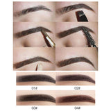 Maxbell Long Lasting Smudge-Proof Tinted Liquid Eyebrow Defining Gel w/ Brush 4.5ml Light Gray