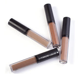 Maxbell Long Lasting Smudge-Proof Tinted Liquid Eyebrow Defining Gel w/ Brush 4.5ml Light Gray