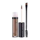 Maxbell Long Lasting Smudge-Proof Tinted Liquid Eyebrow Defining Gel w/ Brush 4.5ml Light Coffee