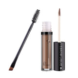 Maxbell Long Lasting Smudge-Proof Tinted Liquid Eyebrow Defining Gel w/ Brush 4.5ml Light Coffee