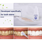 Maxbell Teeth Whitening Essence Serum Stains Remover Oral Care 10ml+10Pc Cotton Swab