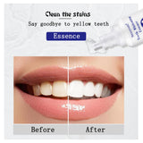 Maxbell Teeth Whitening Essence Serum Stains Remover Oral Care 10ml+10Pc Cotton Swab