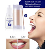 Maxbell Teeth Whitening Essence Serum Stains Remover Oral Care 10ml+10Pc Cotton Swab