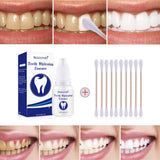 Maxbell Teeth Whitening Essence Serum Stains Remover Oral Care 10ml+10Pc Cotton Swab