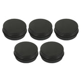 5pcs Empty Aluminum Tin Jars Cosmetic Screw Lid Containers Lip Balm Cans 15ml